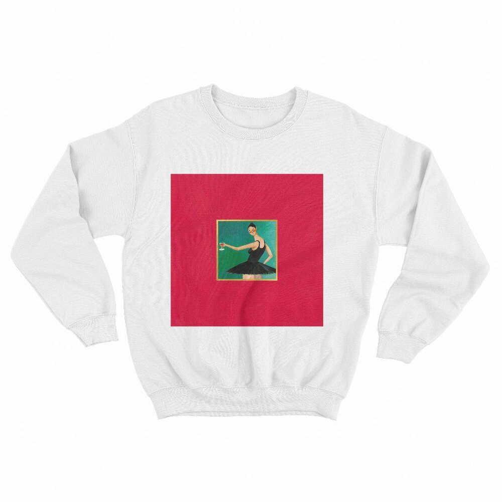 My Beautiful Dark Twisted Fantasy White Sweatshirt